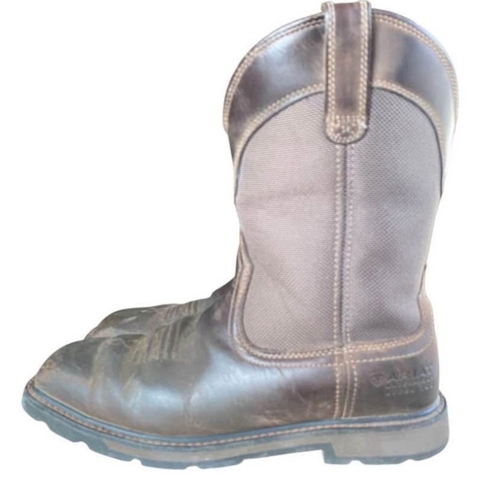 Ariat Groundbreaker Steel Toe Waterproof Work Boots - Men’s SZ 11.5 D - Picture 3 of 8